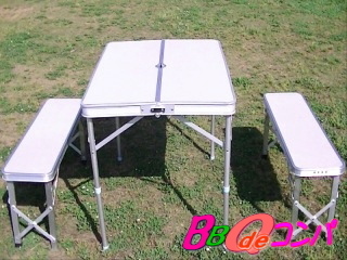 bbqレンタル器材アウトドアテーブル